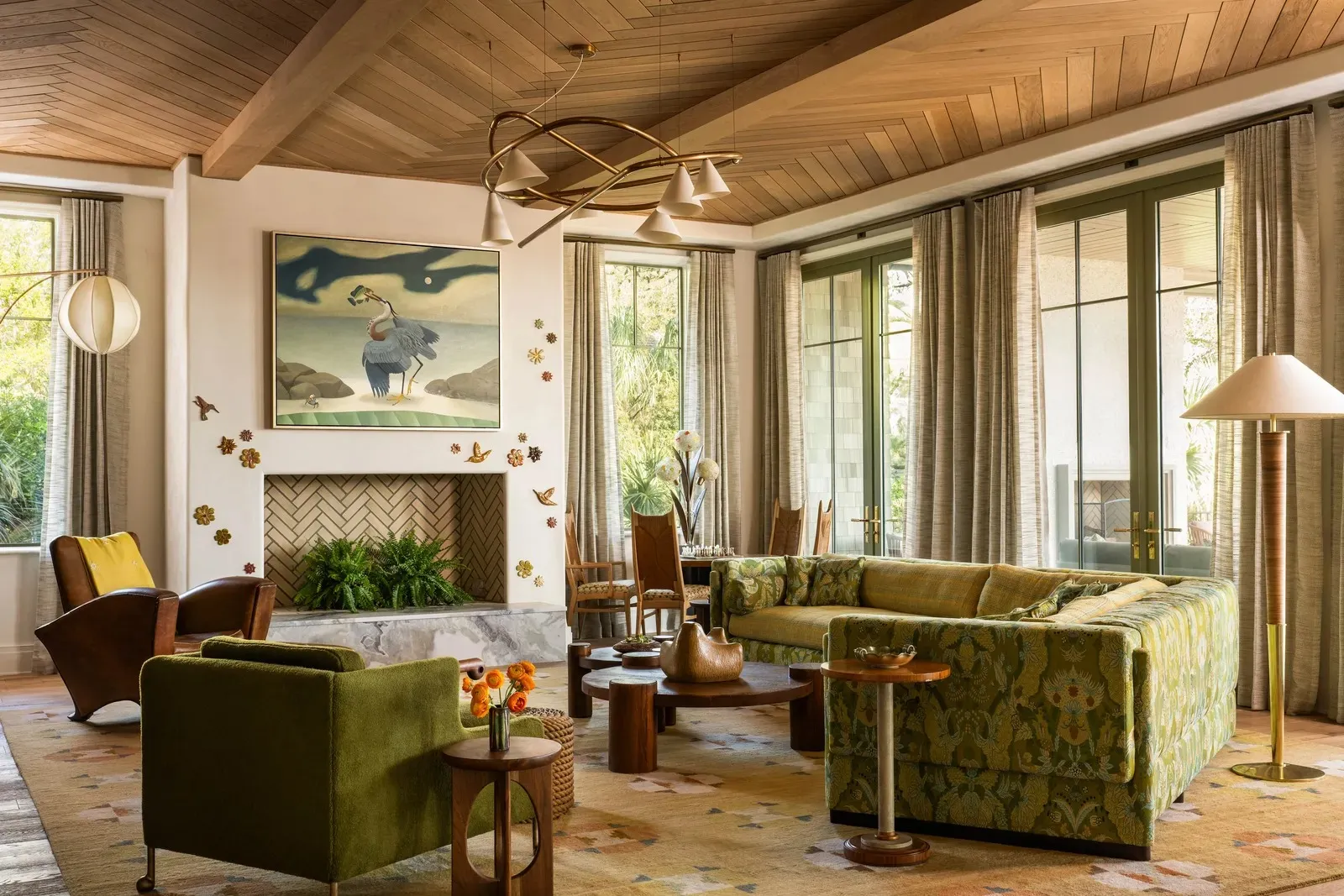 80s & 90s patterned couches