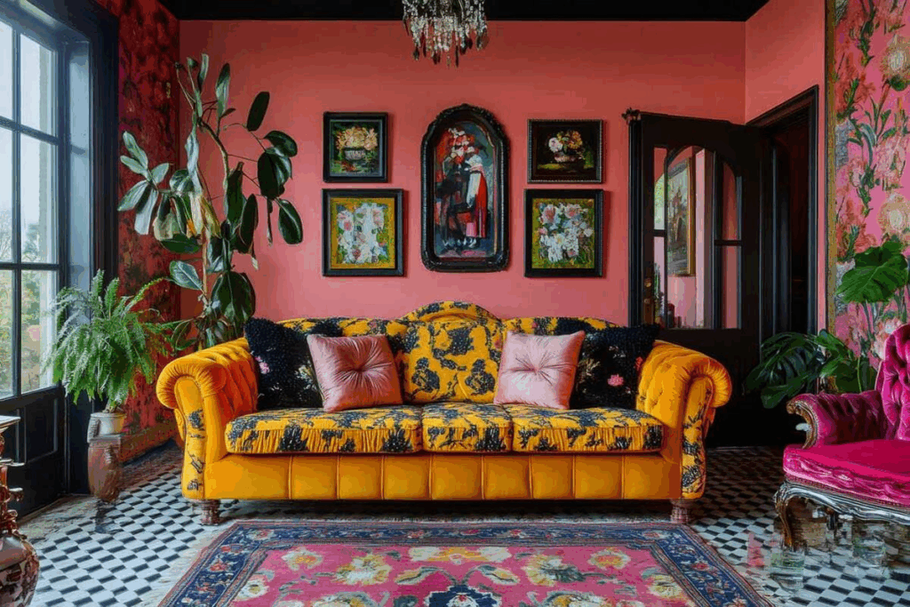 Personalized, Layered Spaces — Vintage, Maximalism & Character